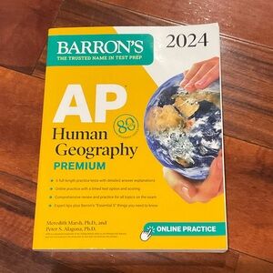 Barron’s AP Human Geography Test Prep Book